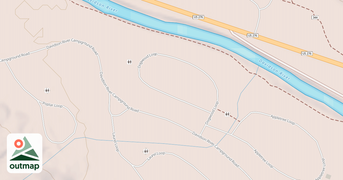 Map of DOGWOOD LOOP