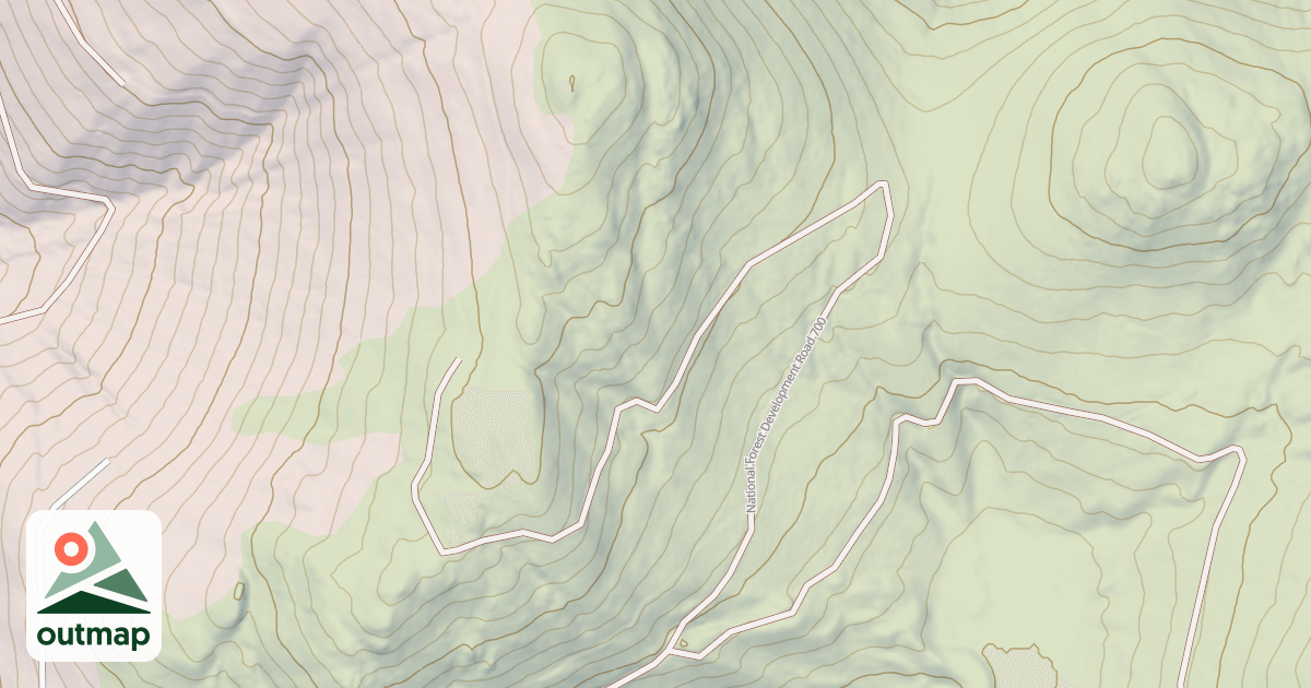 Map of USFS Motor Vehicle Use Map Roads {6DE10133-F031-4720-9FEE-D752EDE8DB5B}