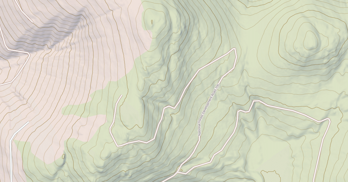 Map preview of USFS Motor Vehicle Use Map Roads {6DE10133-F031-4720-9FEE-D752EDE8DB5B}