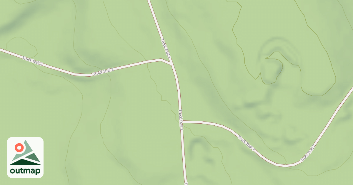 Map of Truck Trail 1