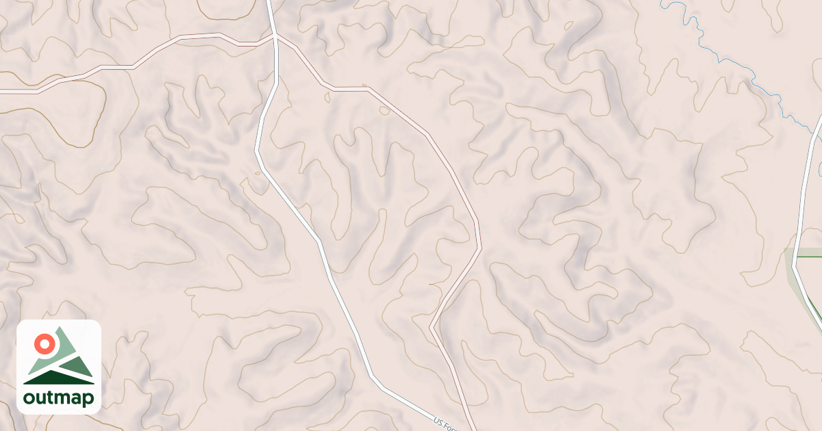 Map of USFS Motor Vehicle Use Map Roads {C68F7473-0383-47BB-86ED-3D737E65379B}