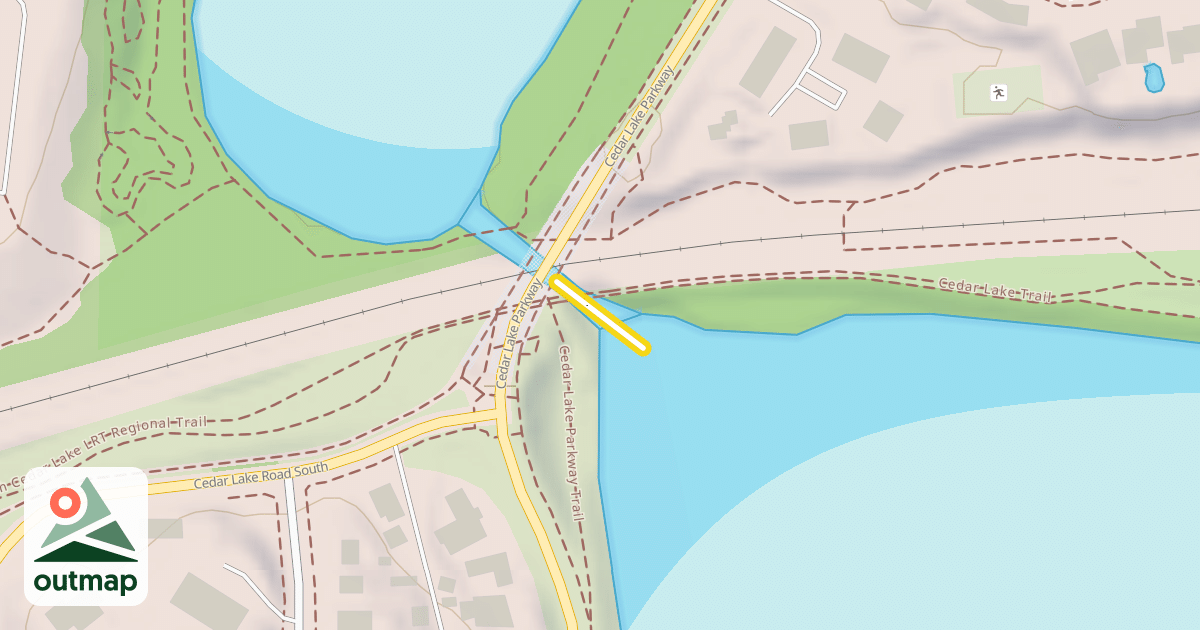 Map of Brownie Lake Trail