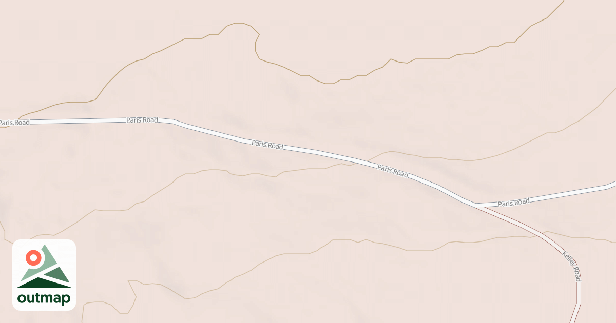 Map of Paris Rd