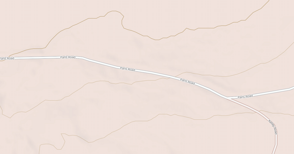 Map preview of Paris Rd
