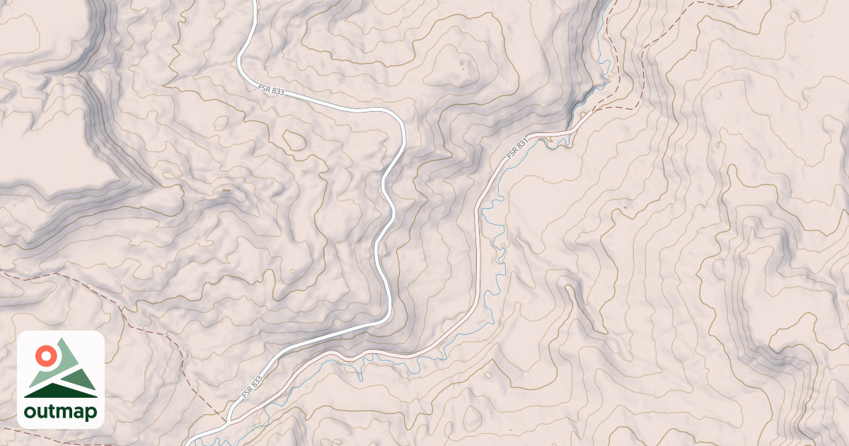 Map of MIDDLE REDWATER
