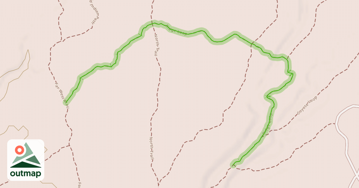 Map of Ridge Loop