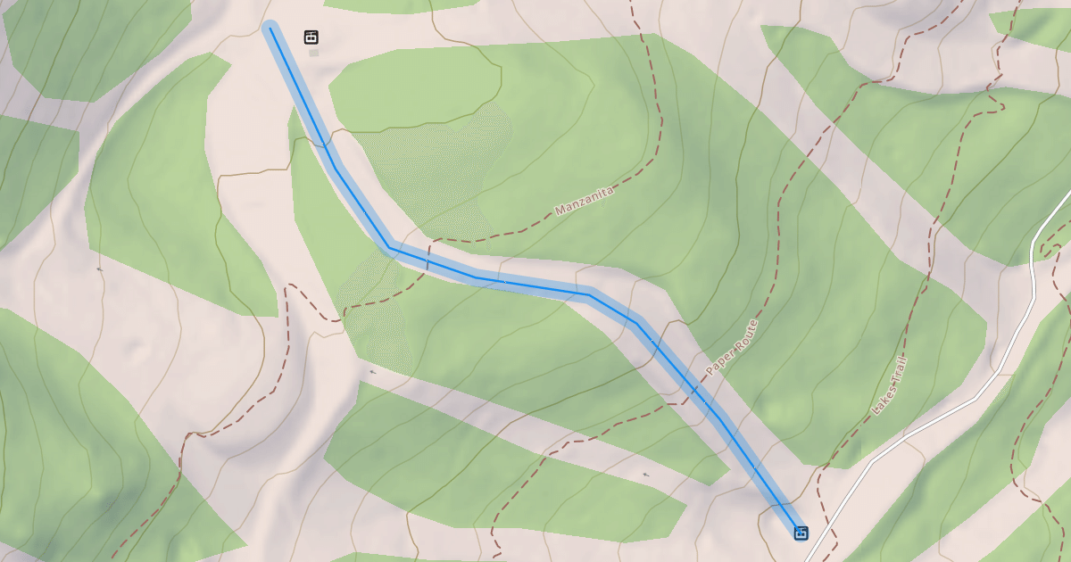 Map preview of Manzanita