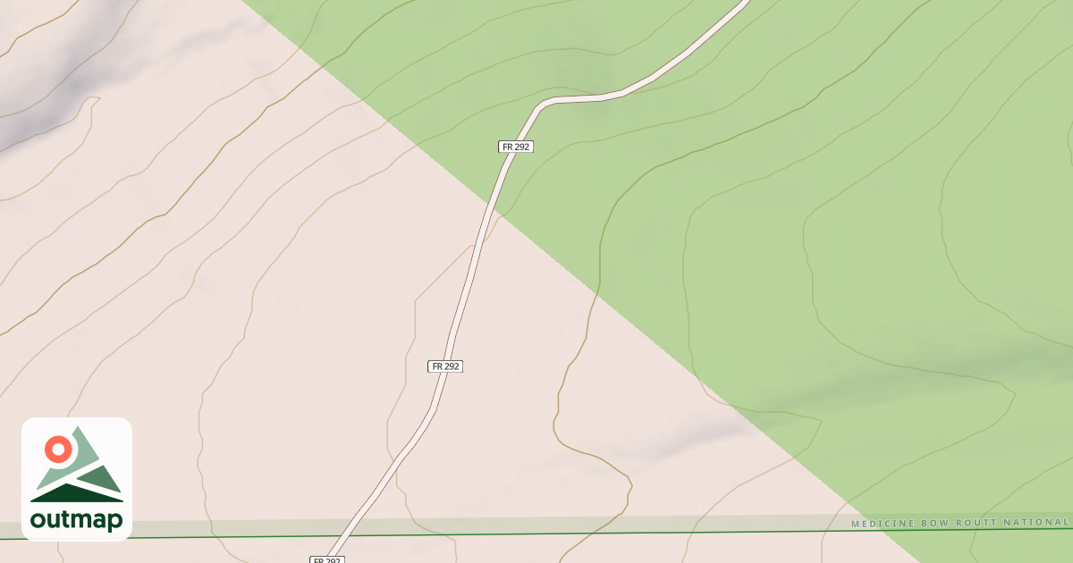 Map of CEDAR PASS JEEP RD