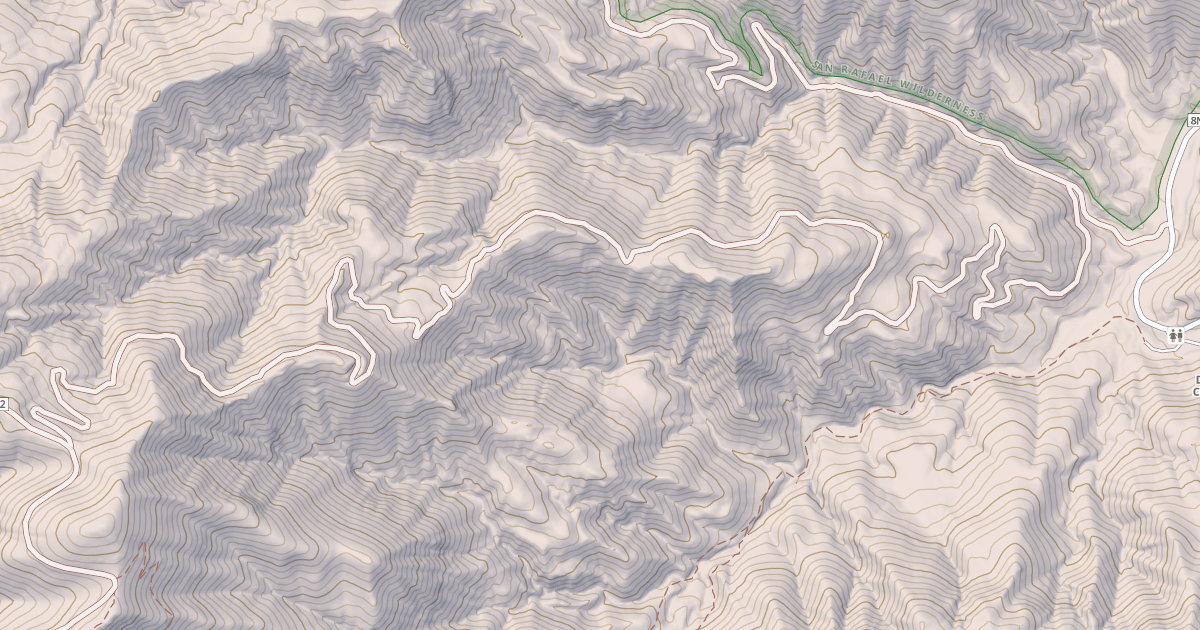 Map preview of USFS Motor Vehicle Use Map Trails 6921