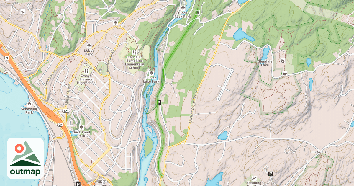 Map of Old Croton Aqueduct Trail