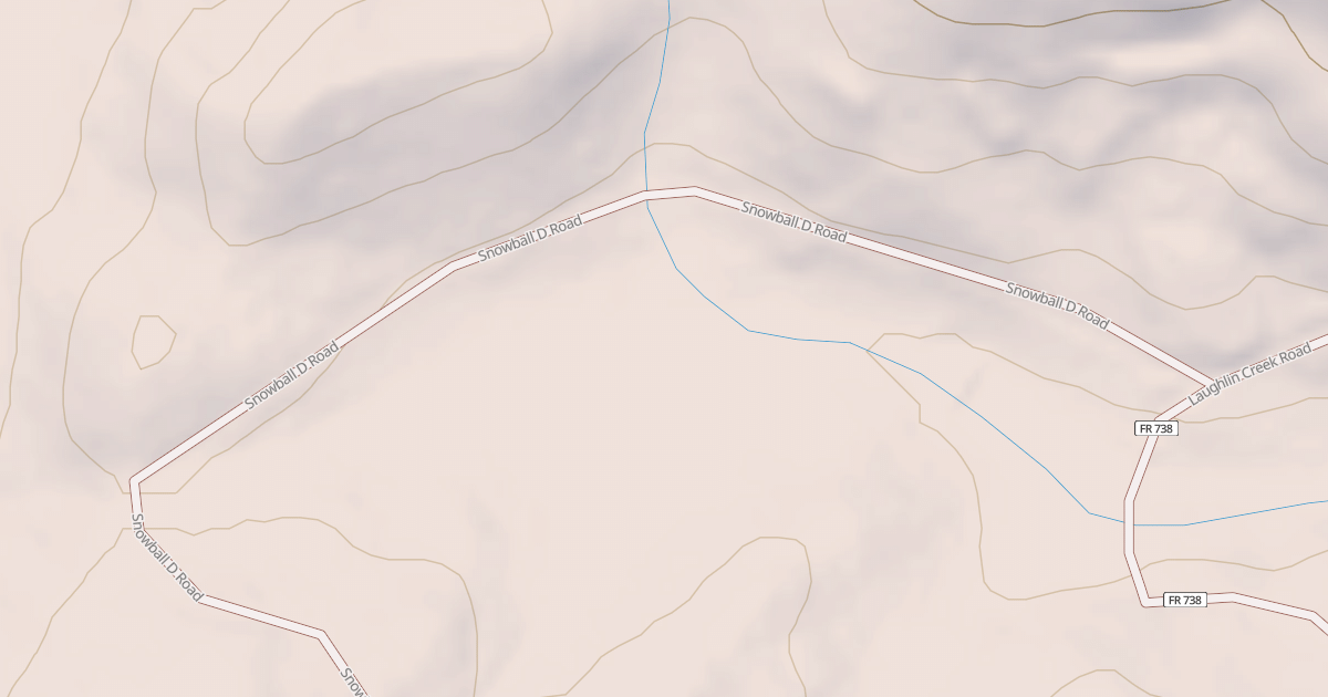 Map preview of SNOWBALL CRK