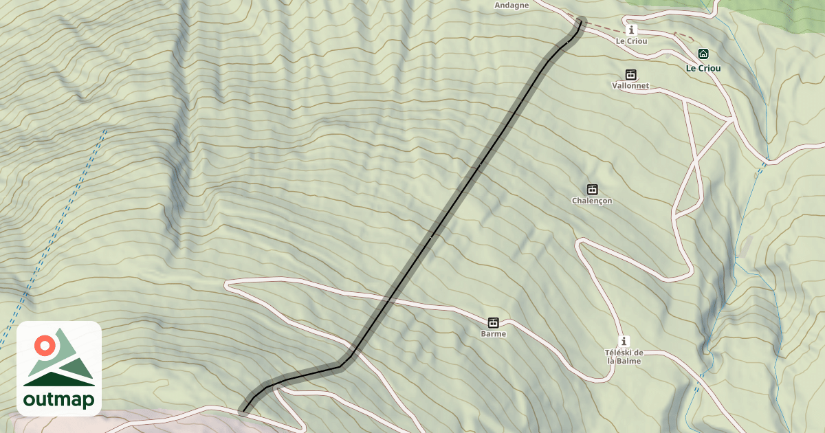 Map of Aigle