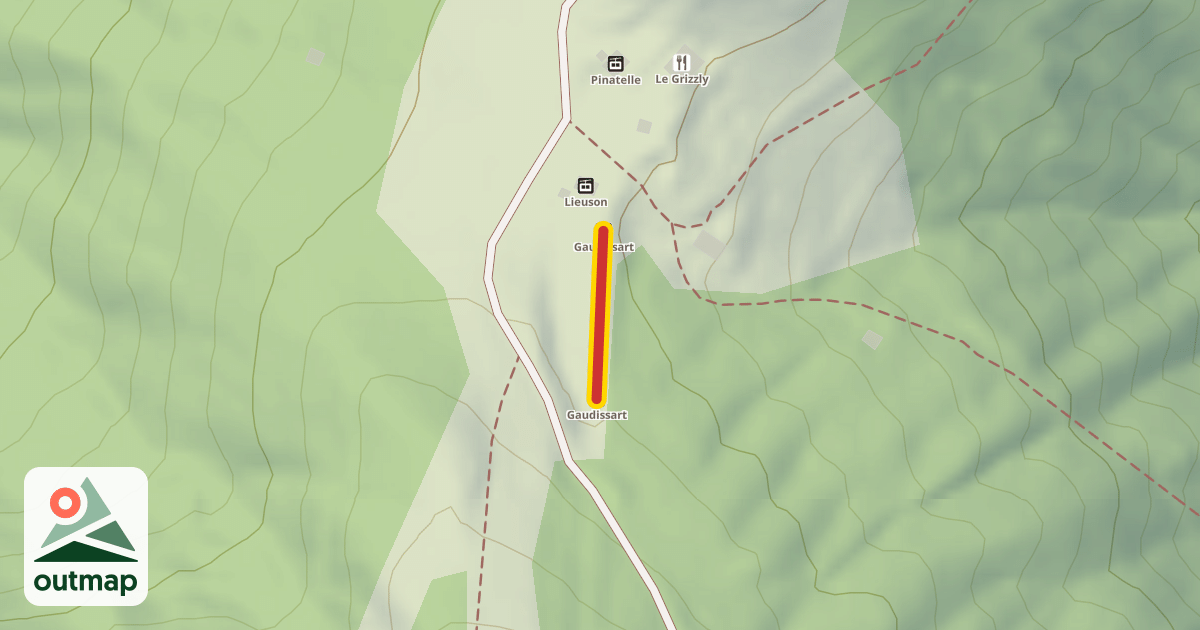 Map of Gaudissart