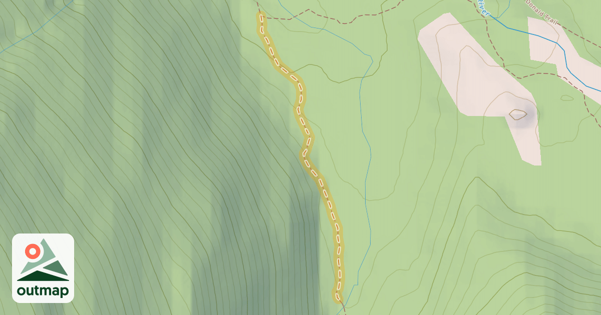 Map of Asulkan Valley Trail