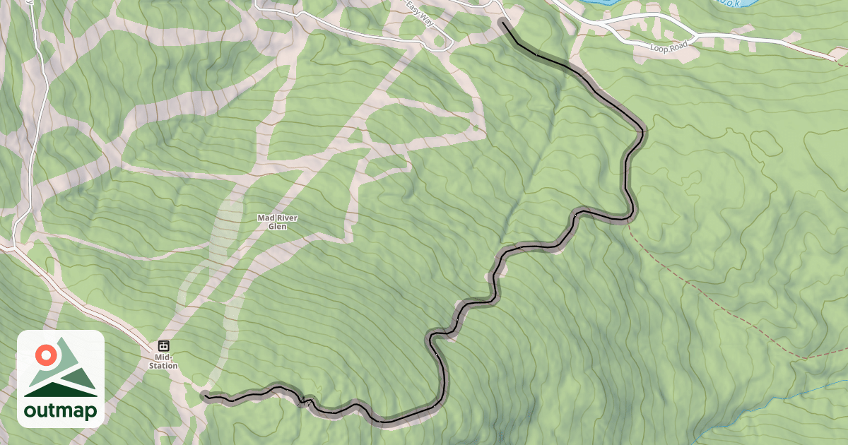 Map of Lower Antelope