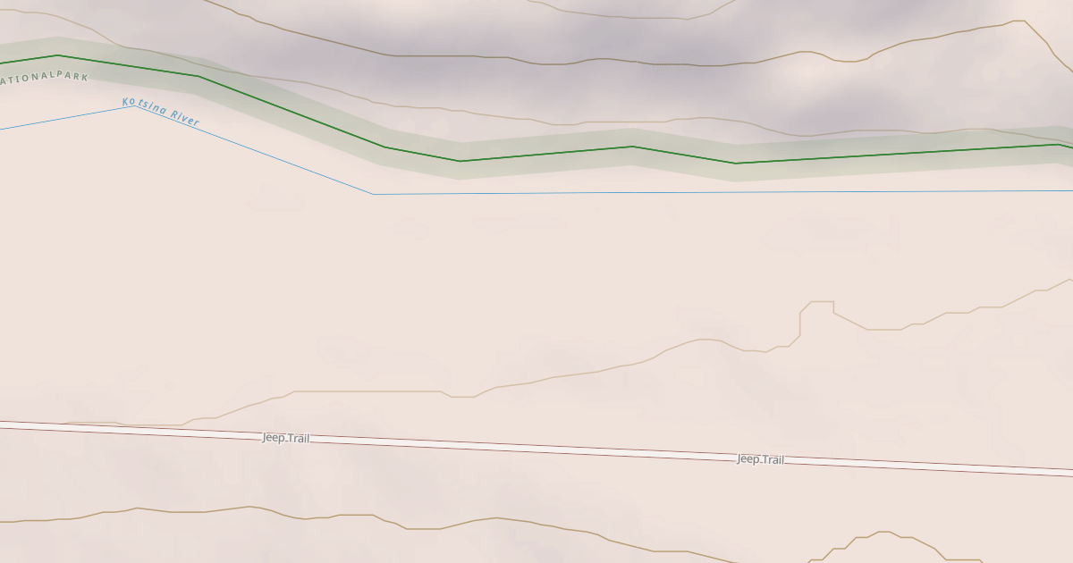 Map preview of Kotsina River Trail