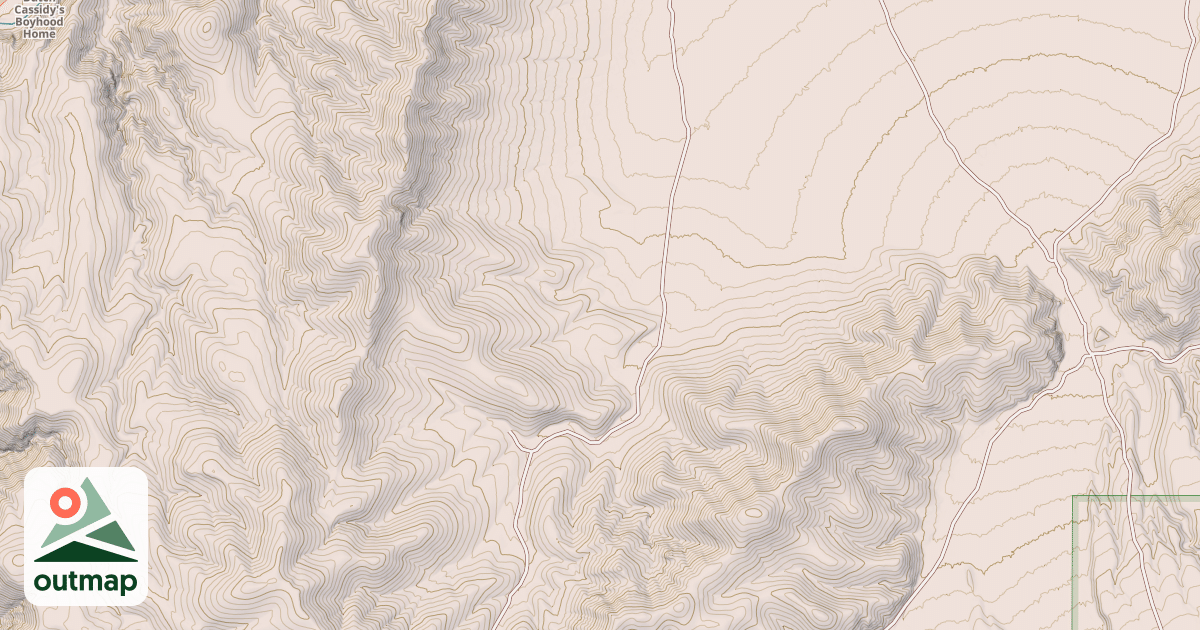 Map of BLM National GTLF Public Motorized Roads 25d921d9-9bc8-4107-9f17-e1c3b3811bdd