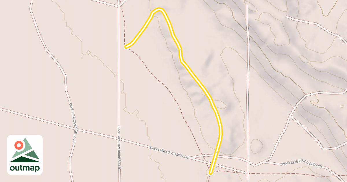 Map of Cross-Country Ski Trail