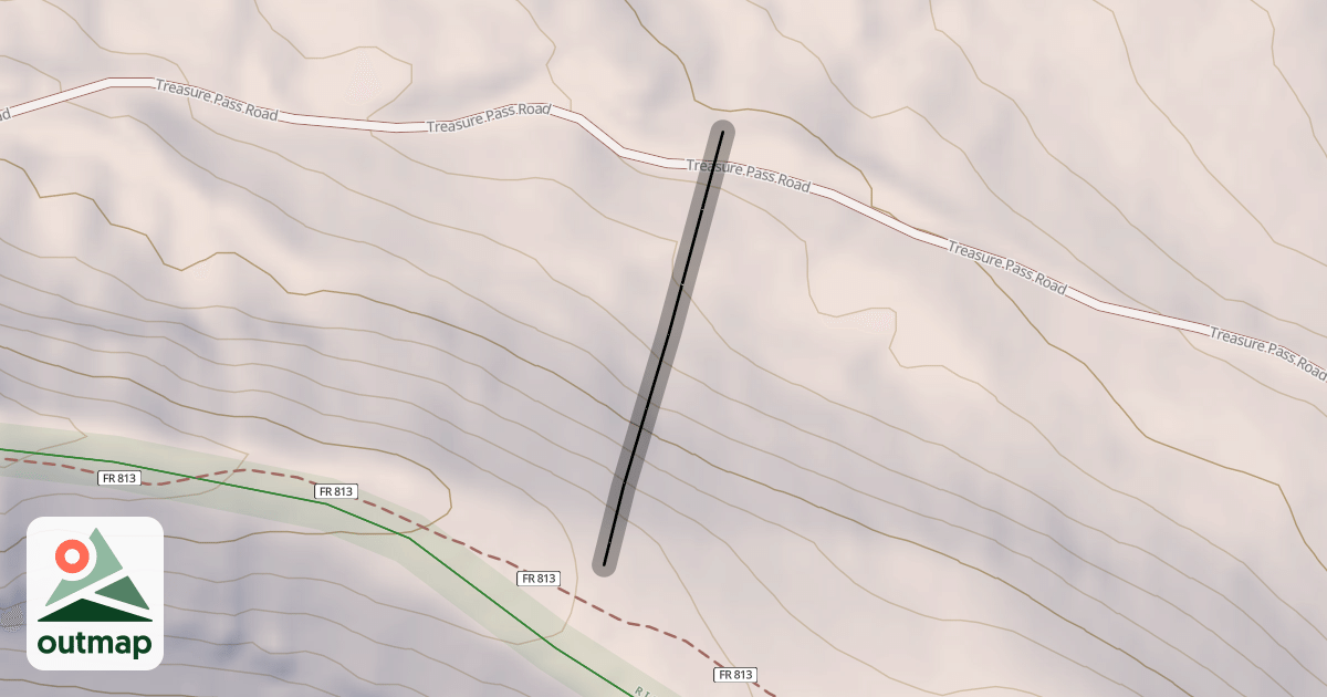 Map of Tres Amigos