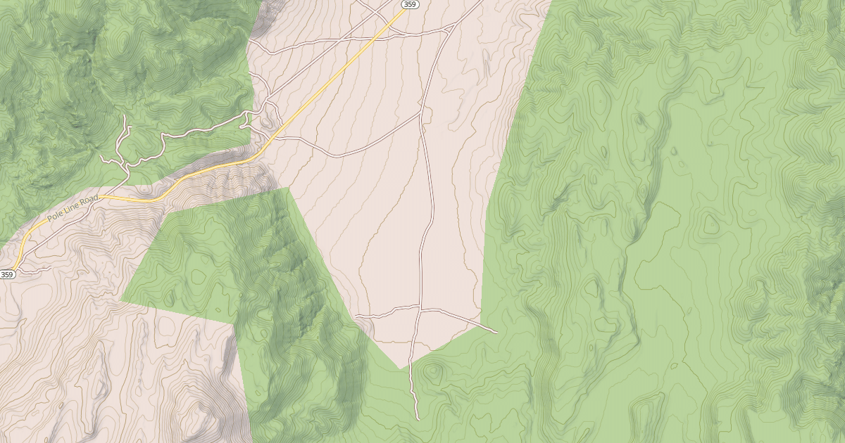 Map preview of LITTLE WHISKY FLAT ROAD