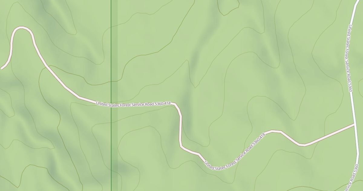 Map preview of USFS National Forest System Roads {A0509947-152B-4655-B879-01DA0F933070}