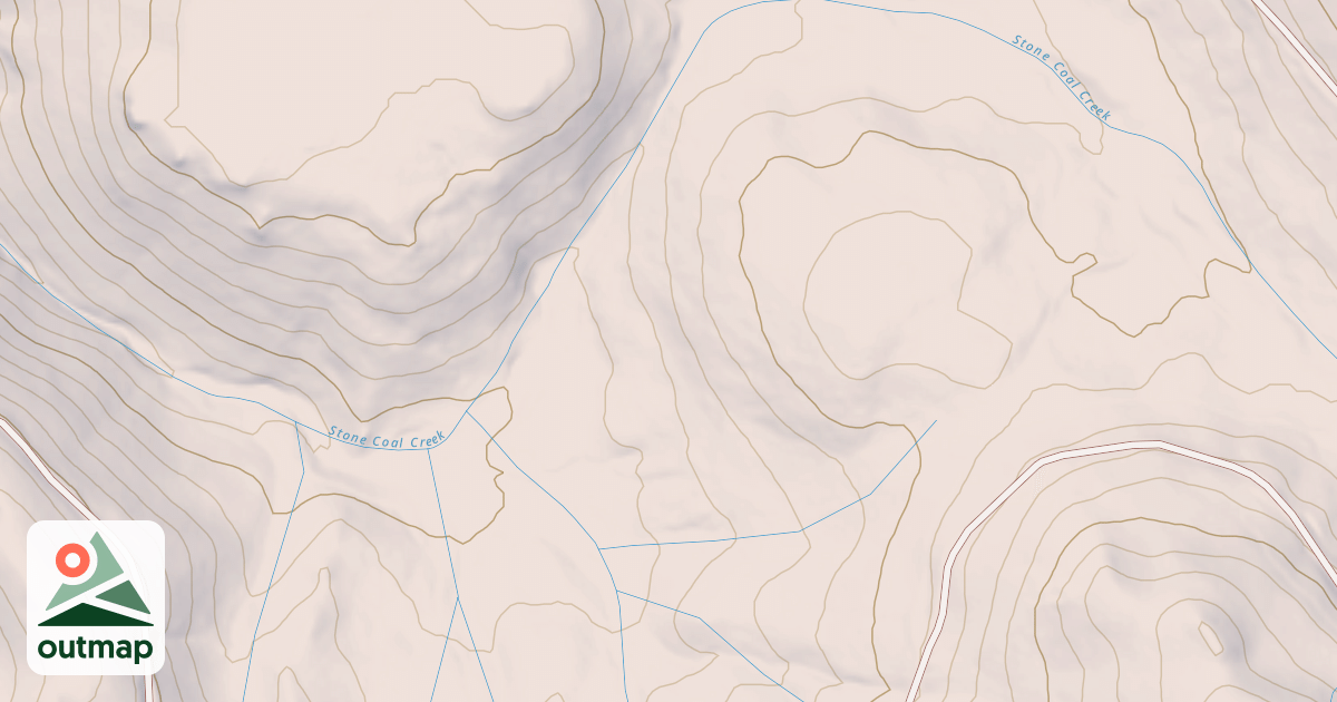 Map of HOSKINS SPRING SPUR
