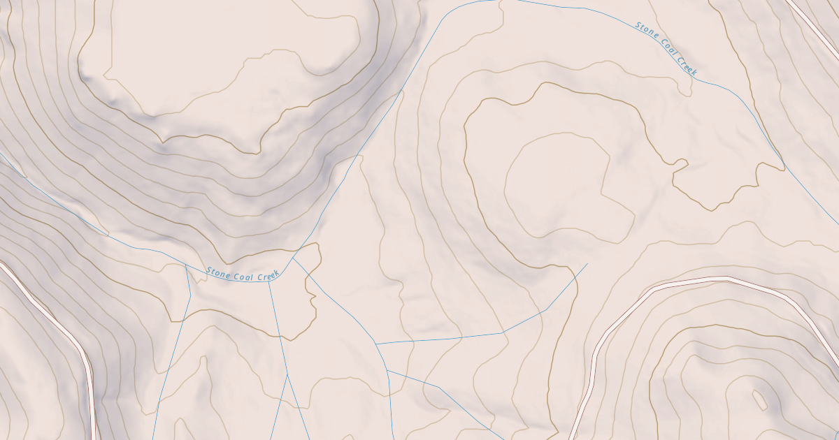 Map preview of HOSKINS SPRING SPUR