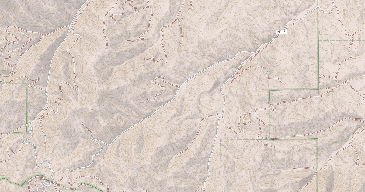 Map preview of East Camp Creek Snowmobile