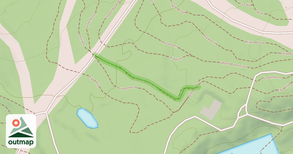 Map of Upper Deviant