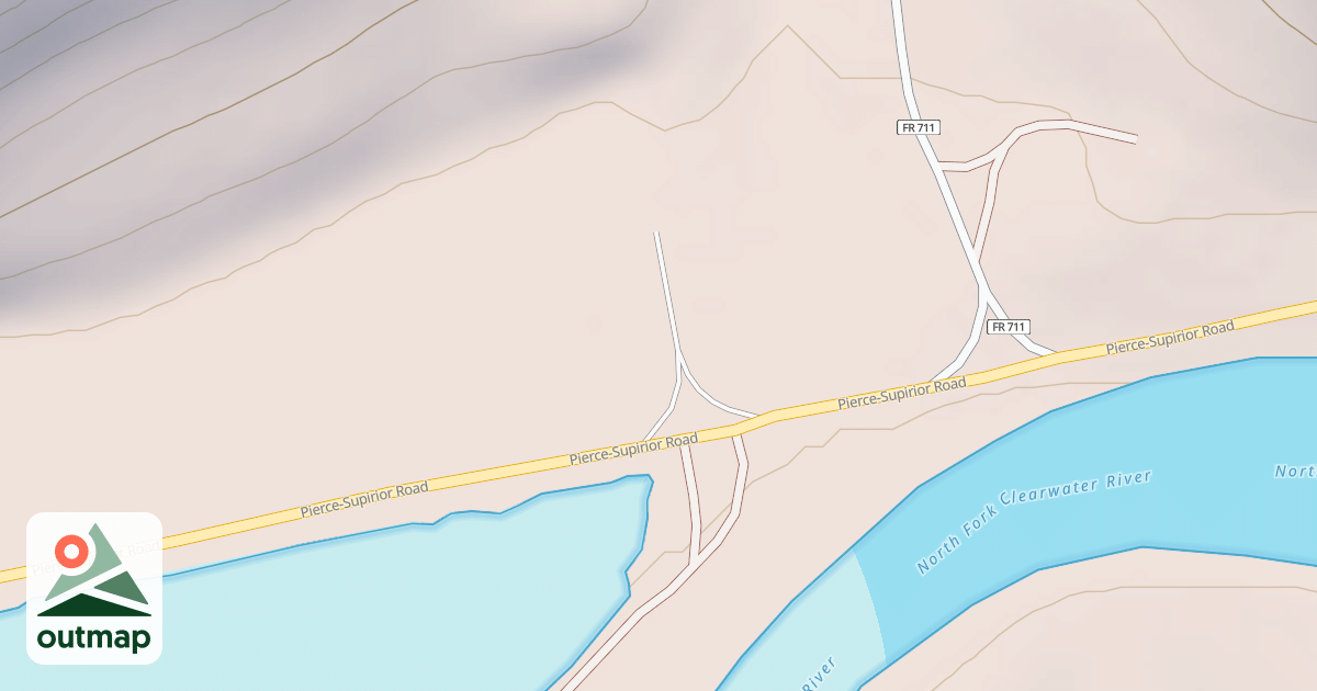 Map of COLD SPRINGS WORK CENTER