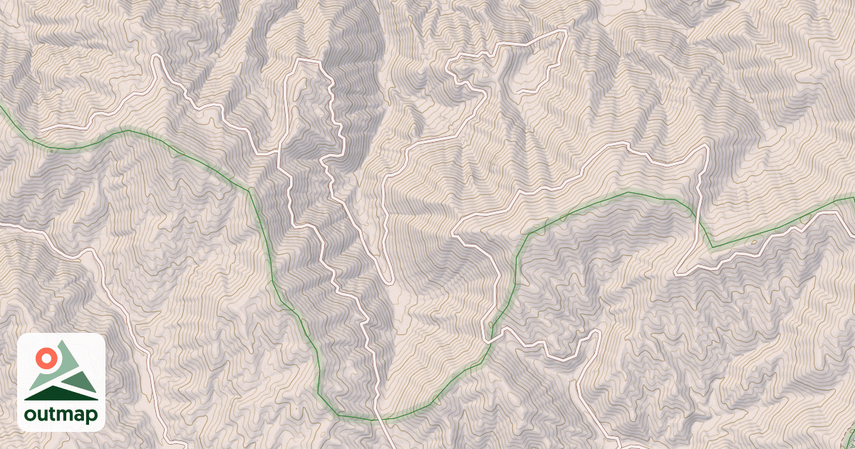 Map of LOG CHUTE GULCH