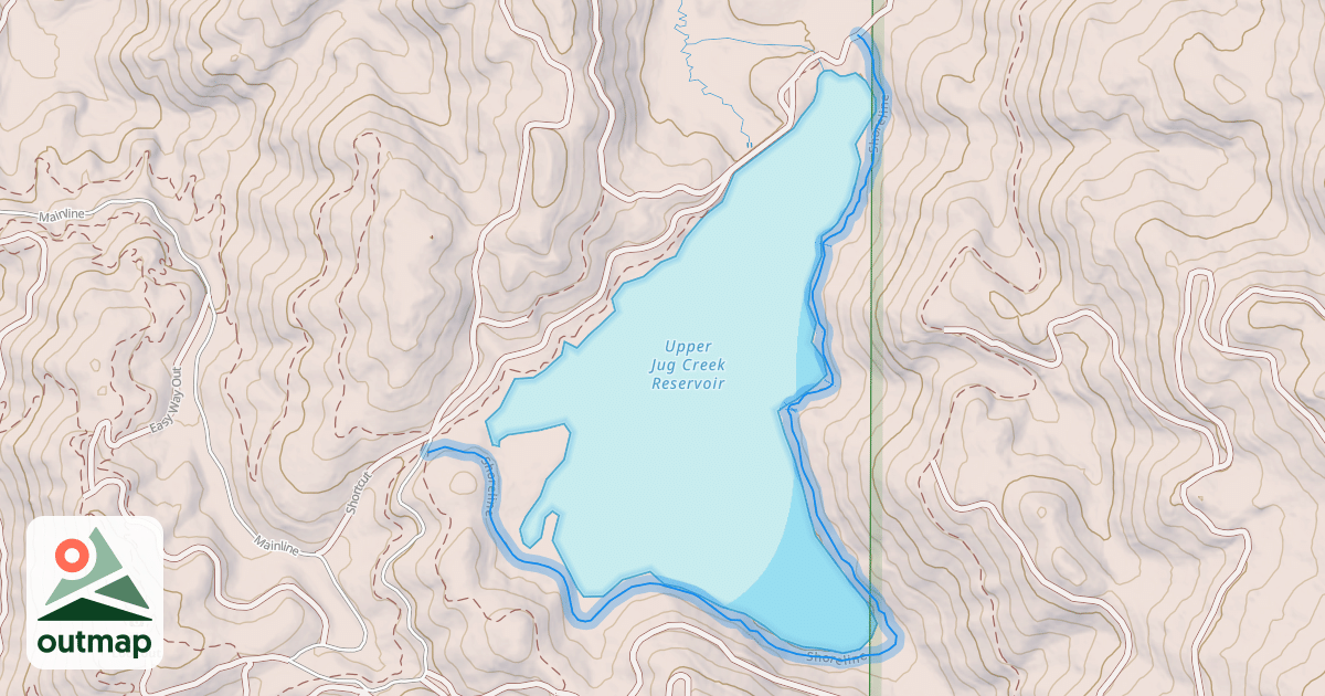 Map of Shoreline