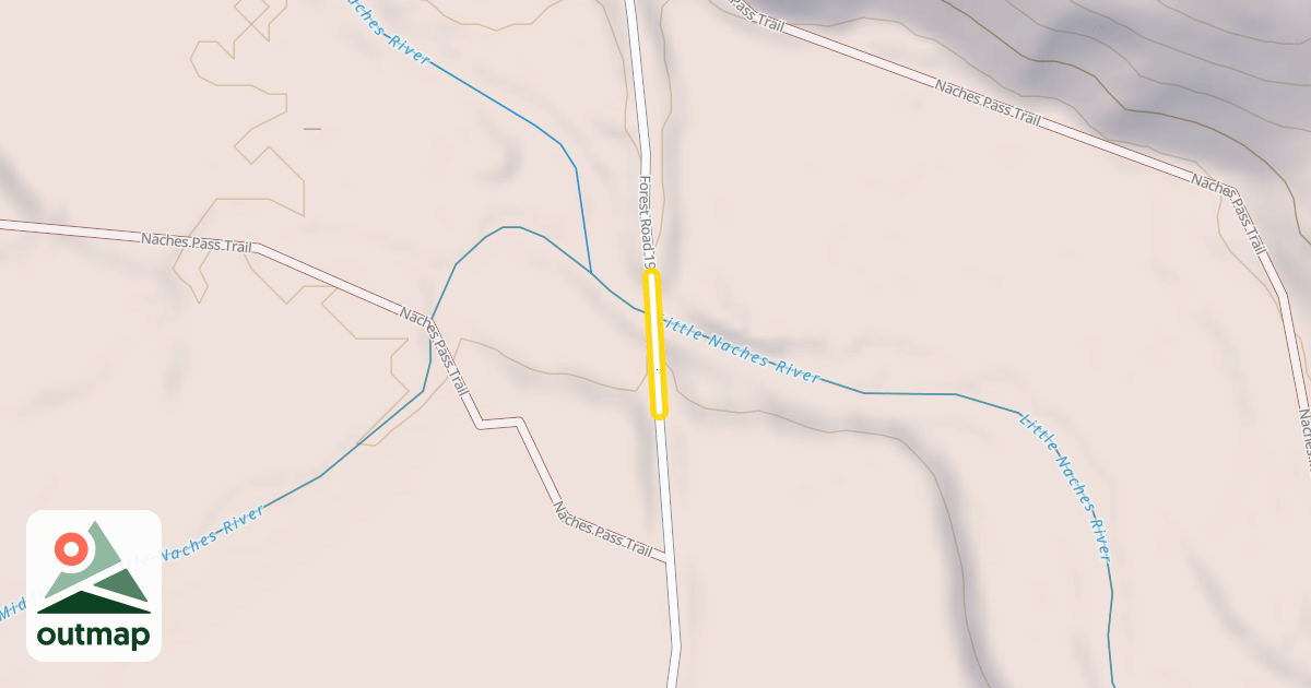 Map of Forest Road 1913
