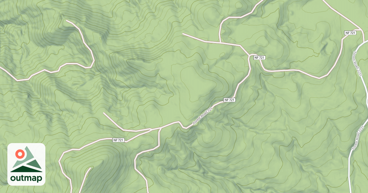 Map of USFS Motor Vehicle Use Map Roads {BBD0827B-FCF0-4363-87D9-C7D16CD27989}