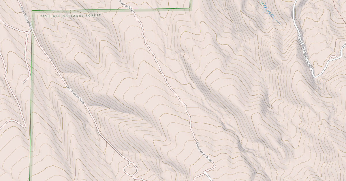 Map preview of DRY CR FLAT