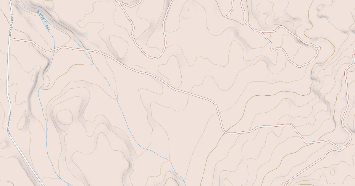 Map preview of BUTTE CR TIE