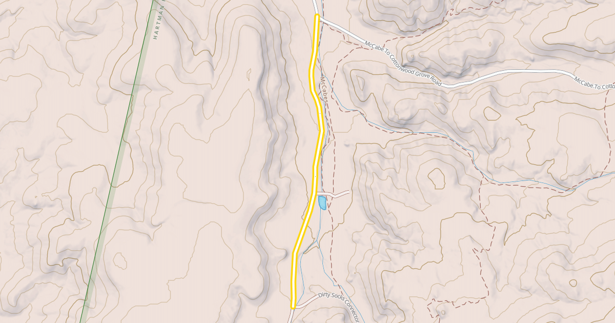 Map preview of Enchanted Forest Road Road