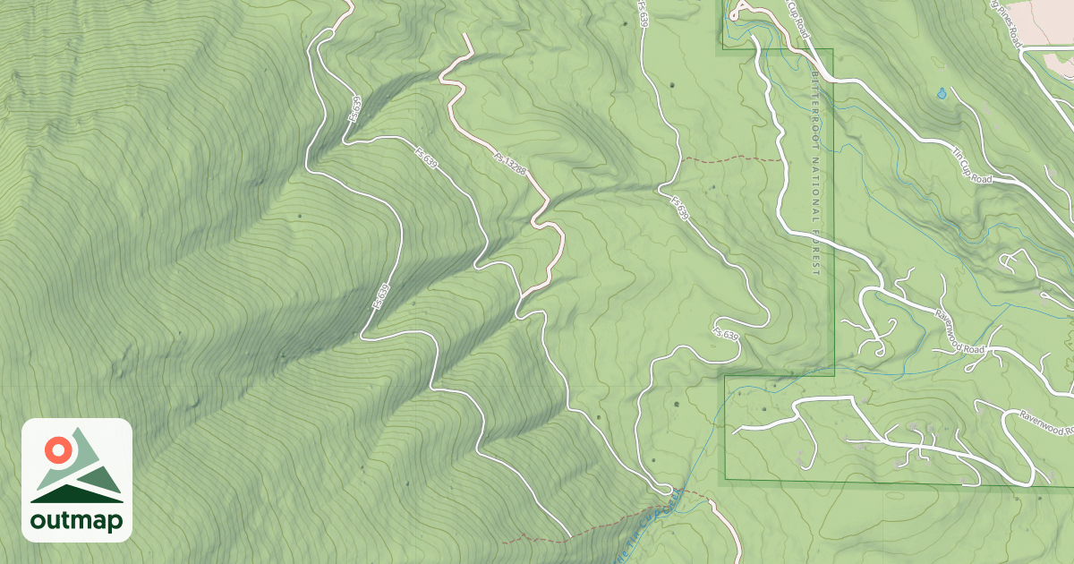 Map of (FDR) TIN CUP
