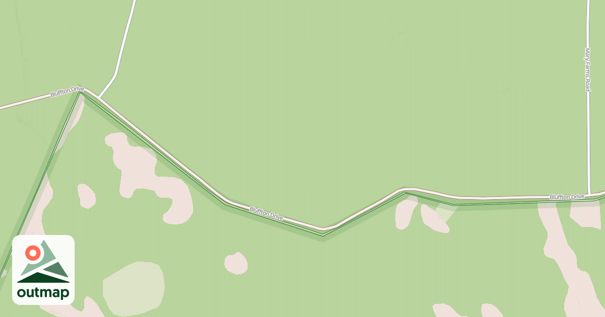 Map of Lake George State Forest Trail