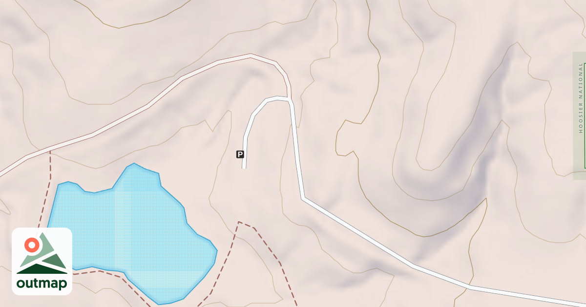 Map of GERMAN RIDGE
