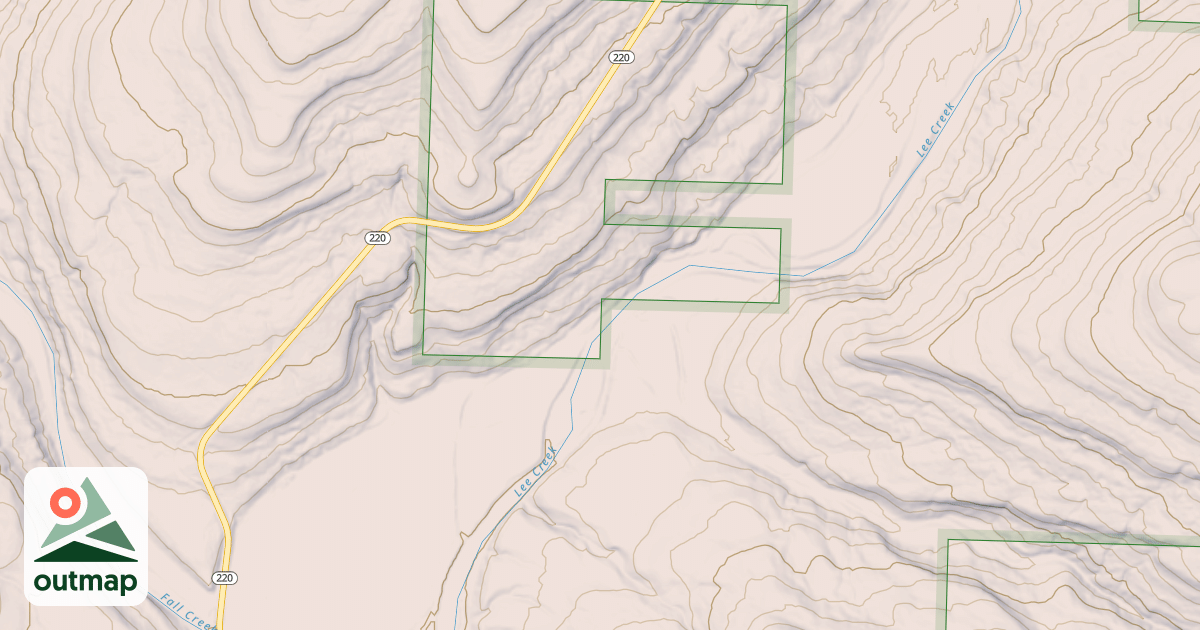 Map of BLACKBURN CREEK