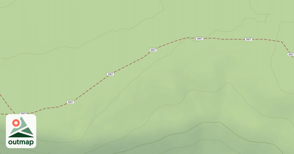 Map of Crater Rim