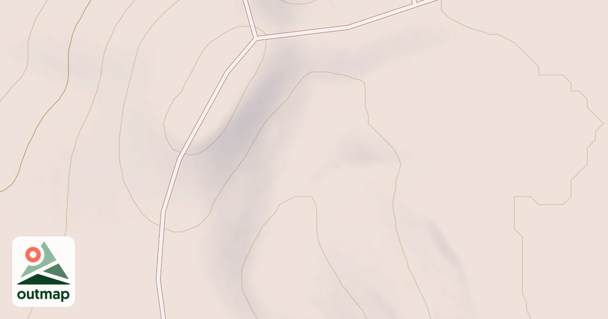 Map of Radar Hill OHV Trails