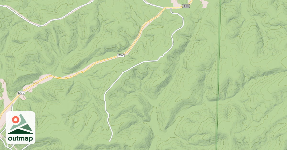 Map of WOMBLE HOLLOW