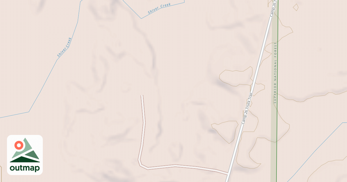 Map of CAMP 26 SPUR J