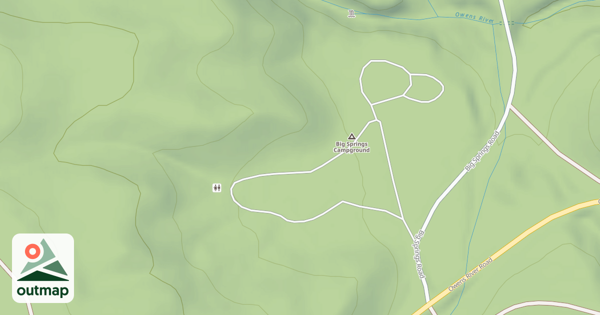 Map of BIG SPRINGS CG