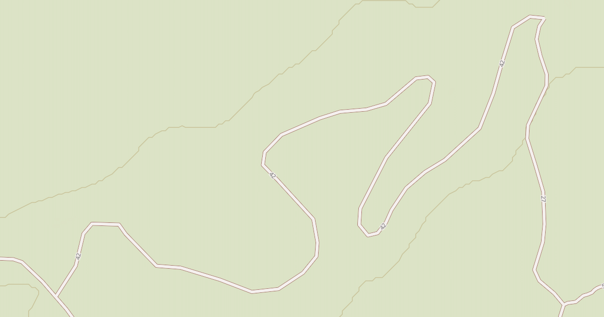 Map preview of Cline Buttes Tr 42