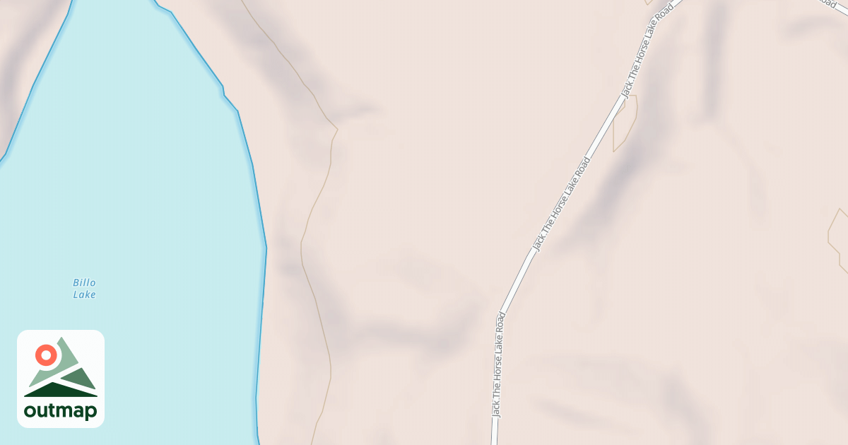 Map of BILLO LAKE BOAT ACCESS