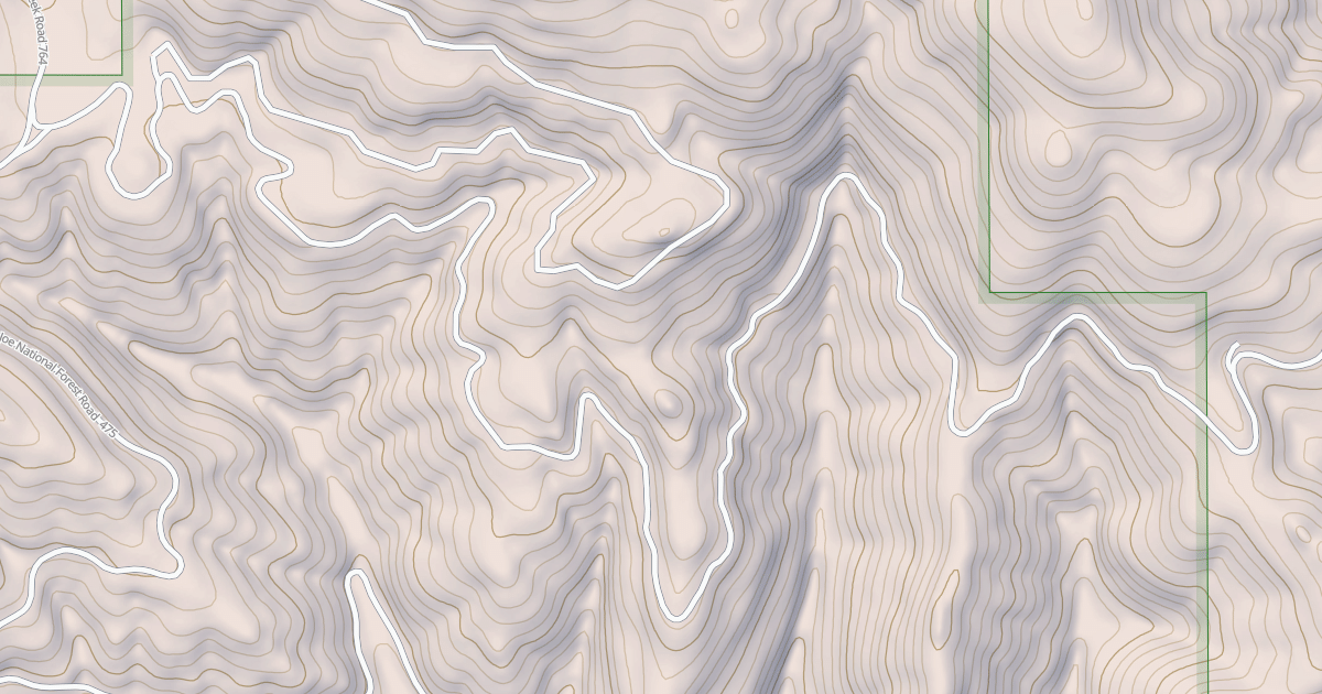 Map preview of GRAVES CREEK