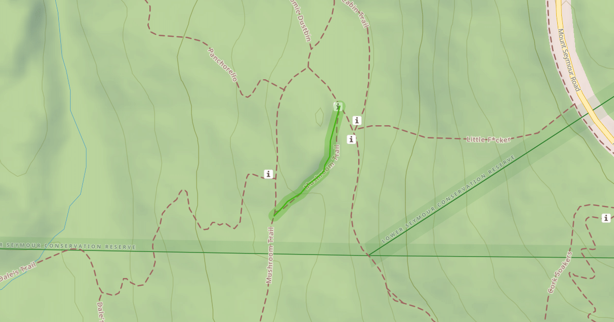 Map preview of Mushroom Trail